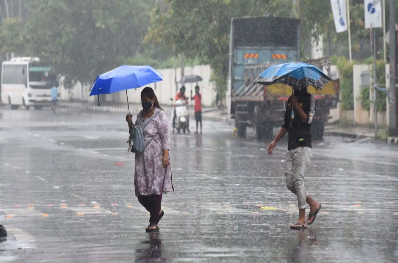 heavy rain in these districts of Cg