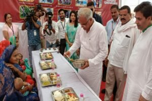 Chief Minister's nutrition campaign
