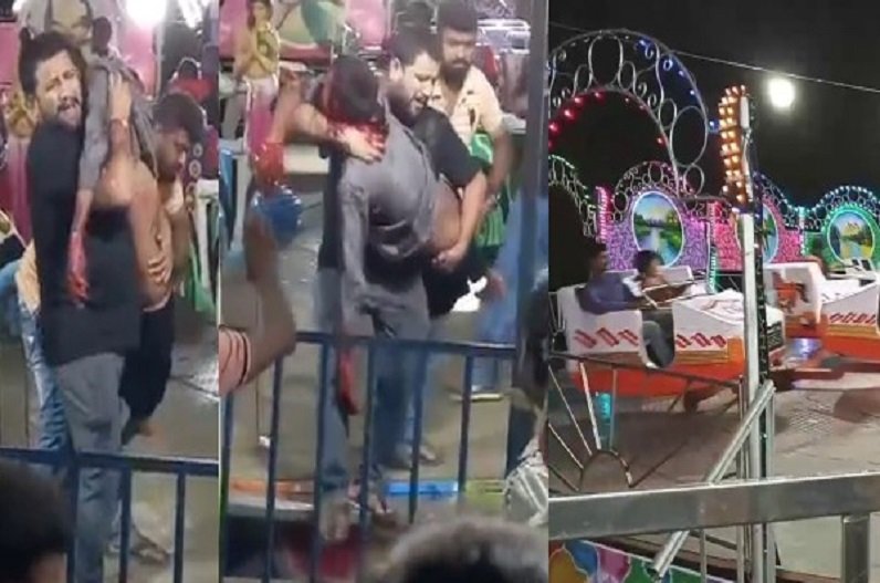 Swing Accident in Ganesh Pandal