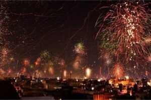 ban crackers burst on diwali