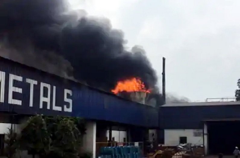 Chemical Factory Fire Accident