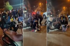 Girls Fight In Indore