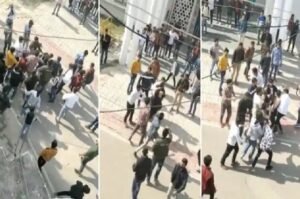 Bloody clash at Lucknow University