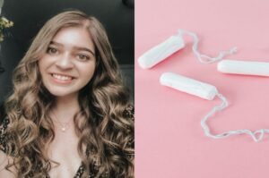 American woman left tampon in body