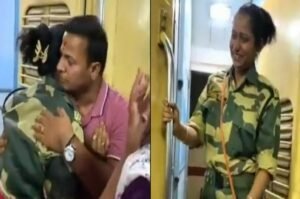 Viral video of female soldier