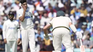 Mohammed Siraj and Steve Smith fight video