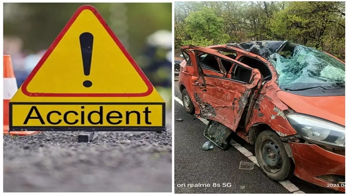 Road Accident In Dhamtari