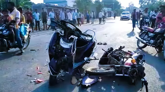 Road Accident In Janjgir Champa