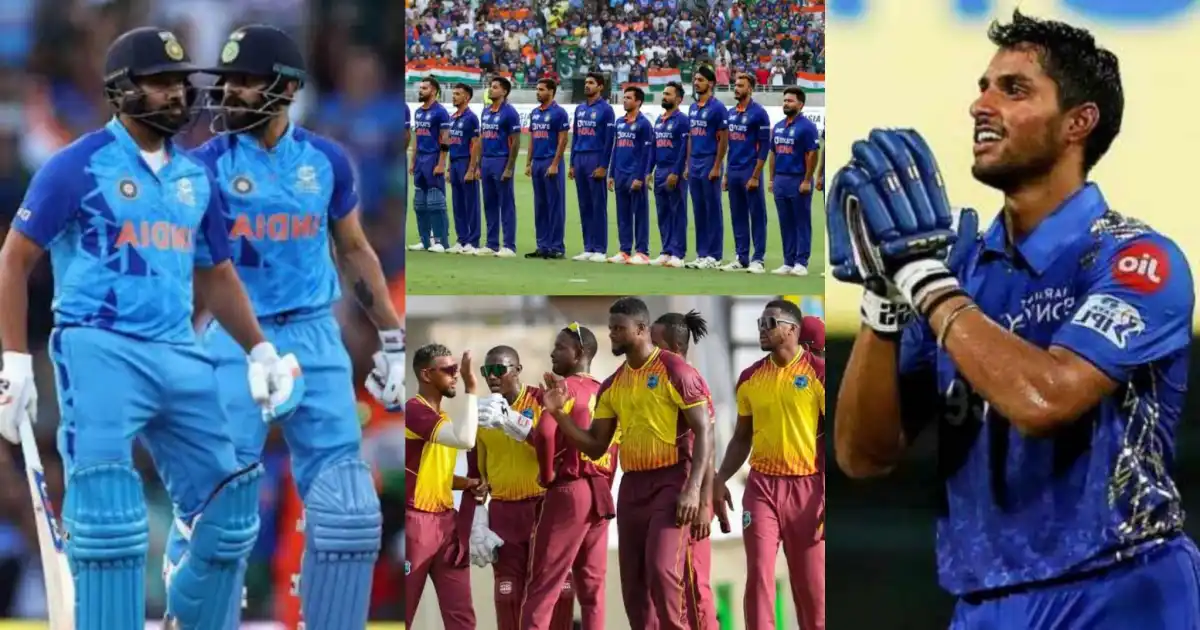 BCCI Announced T20 series squad against west indies
