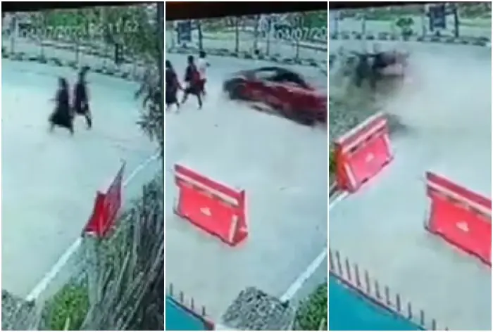 Hyderabad Accident Video
