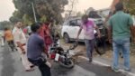Road Accident In Ambikapur : तेज रफ़्तार का कहर, कार ने मोटरसाइकिल को मारी टक्कर, 50 मीटर तक घसीटते  गई कार, 2 की मौत