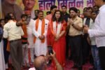 Korba Latest News: होली के रंग में रंगी BJP उम्मीदवार सरोज पांडेय.. कार्यकर्ताओं और समंर्थकों के साथ खेली फूल की होली..