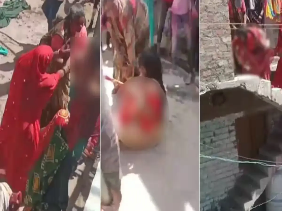 Woman Harassed Brutally